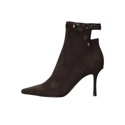 Jimmy Choo Camie Ботильоны 8,5 см Женские Коричневый