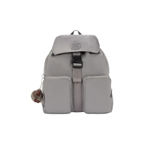 Kipling Полиамид Рюкзак Средний Унисекс Серый