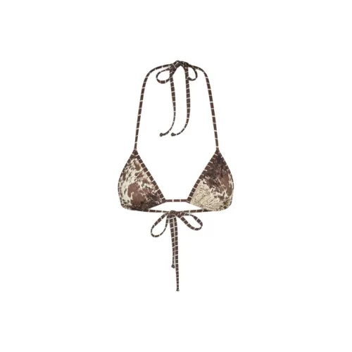 FRANKIES BIKINIS Ник Треугольник String Бикини Топ Бикини Женские