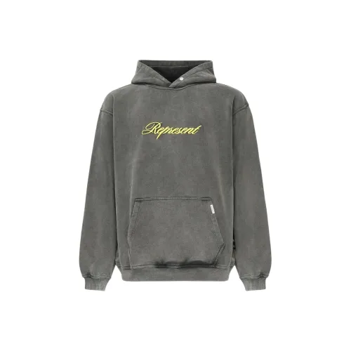 Represent Серый Мужской Свитшот