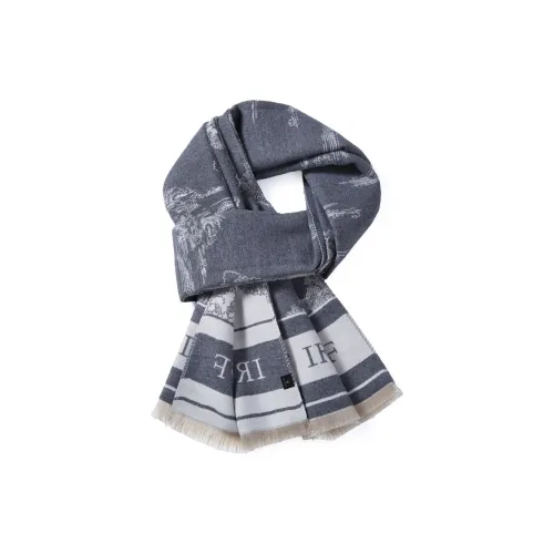 Maserati Полиэстеровые трикотажные шарфы Унисекс