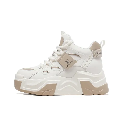 CARDANRO Покрытие Высота Увеличивающий Легкий MID Топ Толстая Подошва Кроссовки Женские