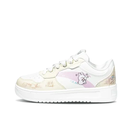 Anta Relaxed Устойчивые к истиранию противоскользящие низкие кроссовки для скейтбординга женские