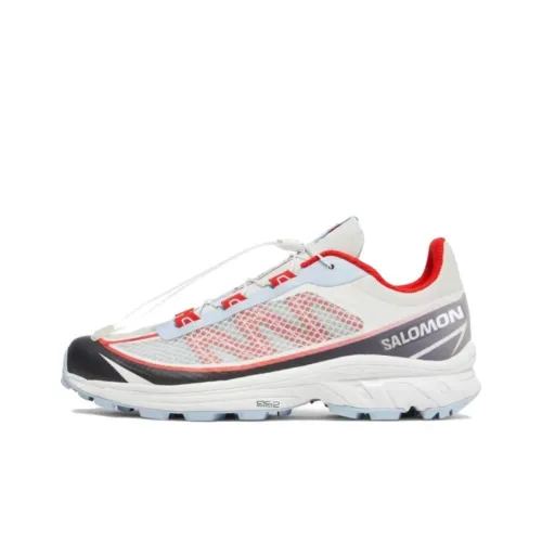 Madhappy x SALOMON XT 6 FT Устойчивые к истиранию Низкие Беговые кроссовки Мужские Белый Черный