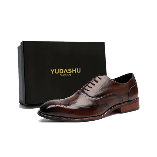 YUDASHU Повседневные кожаные туфли для мужчин