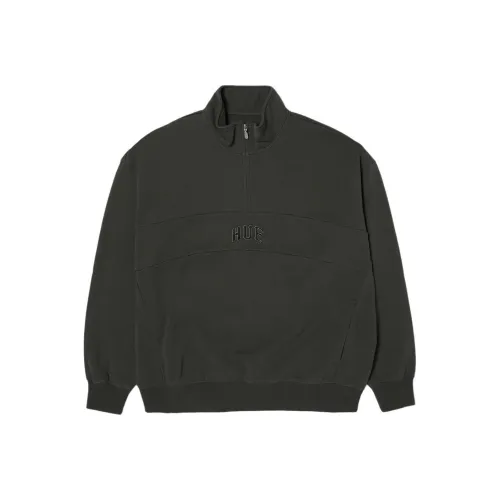 HUF совместный бренд Fw25 Enzyme 1 4 Zip флис свитшот унисекс