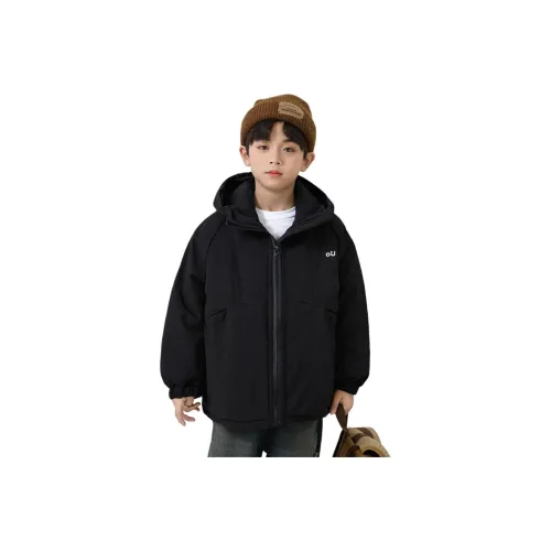 BIG WASP Черный KIDS Утеплённые куртки