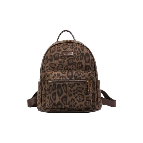 RIVMIND ПУ (полиуретан) Рюкзак Стандартный Женский Кофейный Розовый