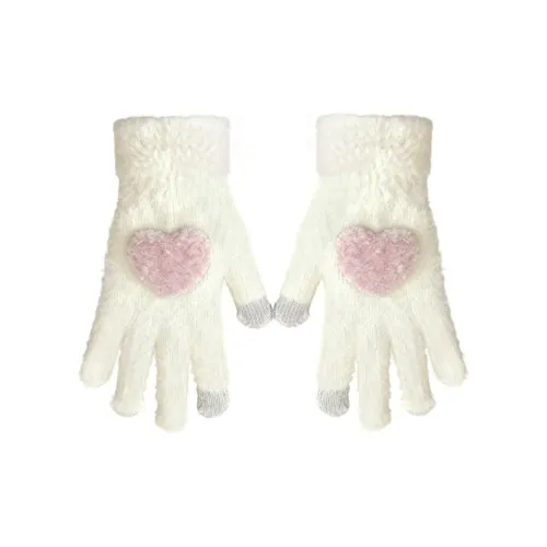 ZUOWEISHIJIA Вязаные перчатки из искусственного норкового меха унисекс