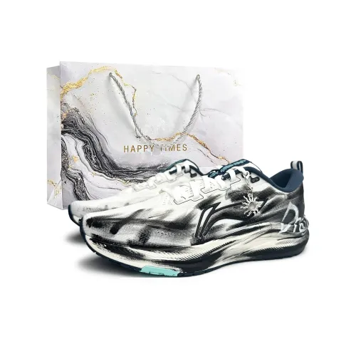 Лайнер Red Hare 8 Беговые кроссовки Низкий верх Черный Серый Особенный Сумка для покупок Мужской