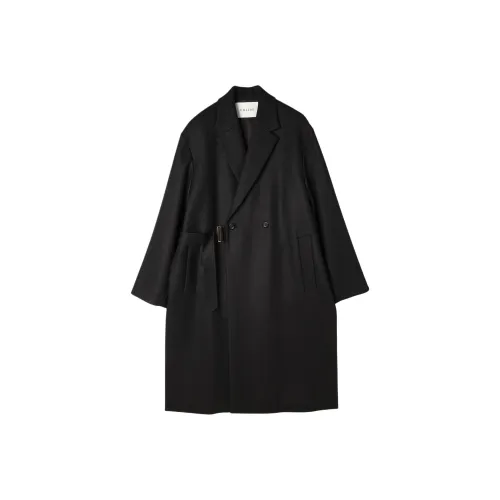 CULLNI Fw25 Шерсть Melton Галстук Locken Длинный Chester Пальто Унисекс