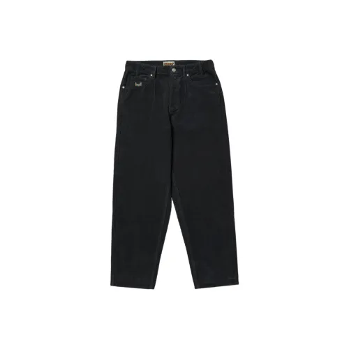 HUF Co-brand Темно-синие Унисекс Джинсы