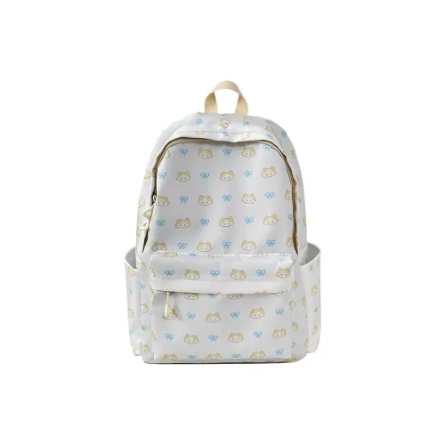 WXRX Нейлон Рюкзак Стандартный Женские Белый Синий Розовый