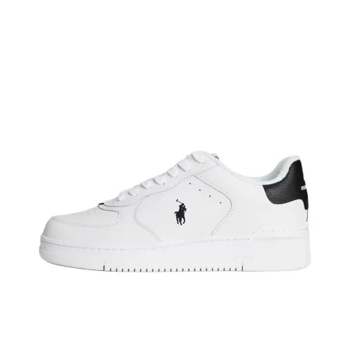 Polo Ralph Lauren Masters Court Low Top Скейтборд Кроссовки Мужские Белые