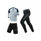 Трехкомпонентный комплект розового и синего цвета