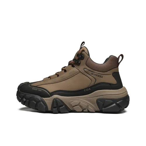 ST SAT Термический Амортизация Увеличение Высоты Устойчивый к Износу Легкий MID Топ Повседневная Обувь Мужская