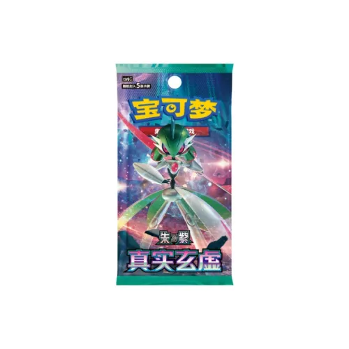 Pokémon Малиновый Фиолетовый True и Empty IP Аниме Карточки Одиночная Упаковка