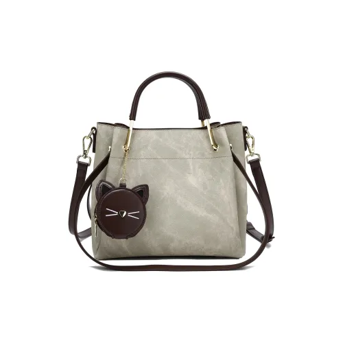 BUHOWE Полиуретан ПУ (полиуретан) Сумка Женская Зеленая