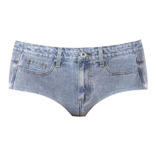 AIMENGYISI Классический Деним Женские Трусики-бикини