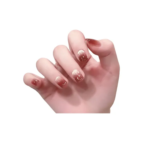 T Z Осень и зима Коричневый Градиентный Золотистый Кошка's Eye Фальшивая Погоня Короткий Кофейный Румяна Стойка Сверкающий