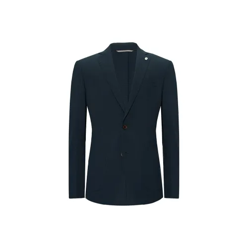 JODOLL Темно-синий Синий Мужской Деловой костюм