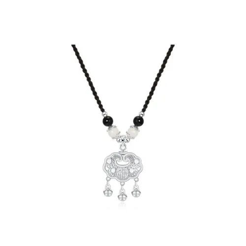 EMEISHAN Серебряные ожерелья унисекс