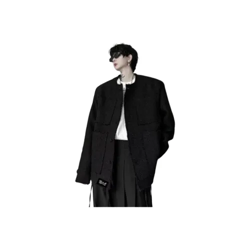 BLACK AT Черный Унисекс Куртки