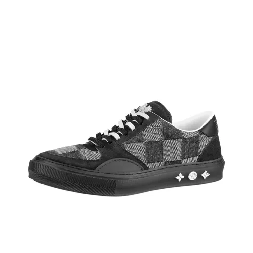 LOUIS VUITTON Ollie Low Топ Стильные Скейтбординги Мужской Черный