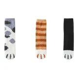 Планшет Черный + Полосы Кофейный + Точка Серый [Кошачья лапка, 3 упаковки]