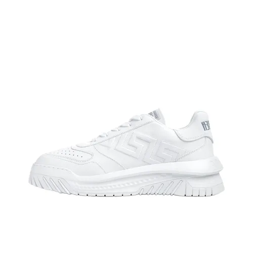 VERSACE Odissea Низкий Топ Повседневная Обувь Мужская Белая