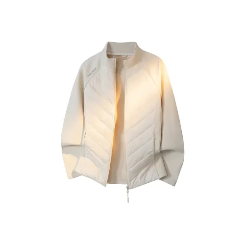 IXXPD Ecru Unisex Down Jackets