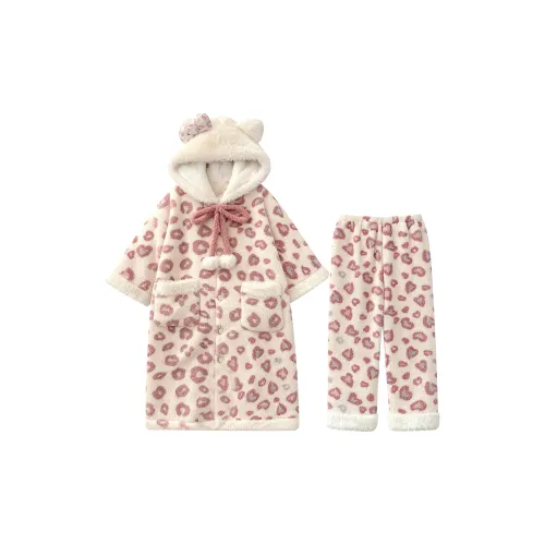 O'MESIK Pink Women's Pajama Sets