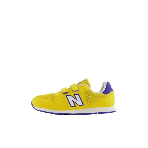 New Balance NB 500 Детская беговая обувь Желтая Синяя Унисекс