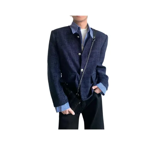 UNA RETA Blue Unisex Куртки