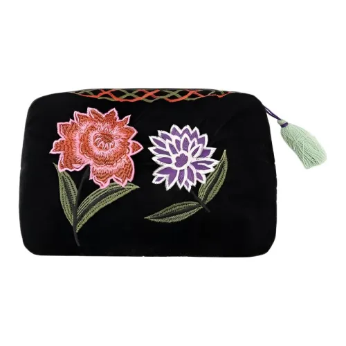 ZARA Полиэстер Путешествие Сумка для хранения Женская Черная