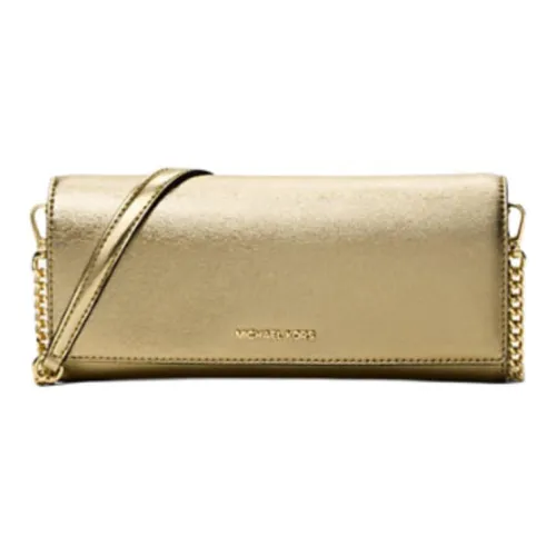 MICHAEL KORS Jet Set Кожа Сумка через плечо Средняя Женская Золотая