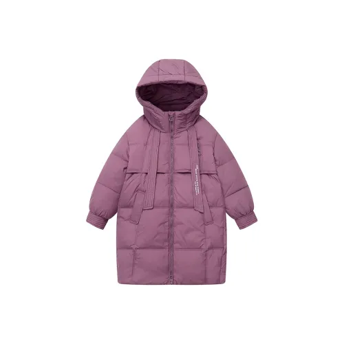 ЮЙЧЖАОЛИНЬ Черный Кофейный Серый Зеленый Розовый Фиолетовый Розовый KIDS Пуховики