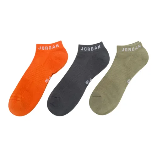 Джордан Dri Fit Низкие носки Унисекс упаковка из 3 пар