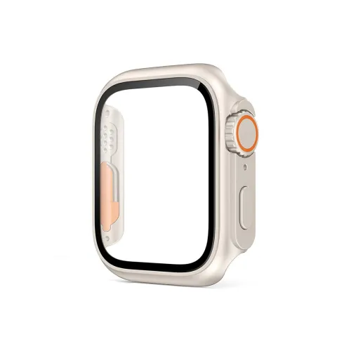 Dresself Защитный чехол из пластика PC и закаленного стекла для защиты экрана корпус для Apple Watch