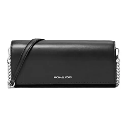 MICHAEL KORS Jet Set Кожа Сумка через плечо Средняя Женская Черная