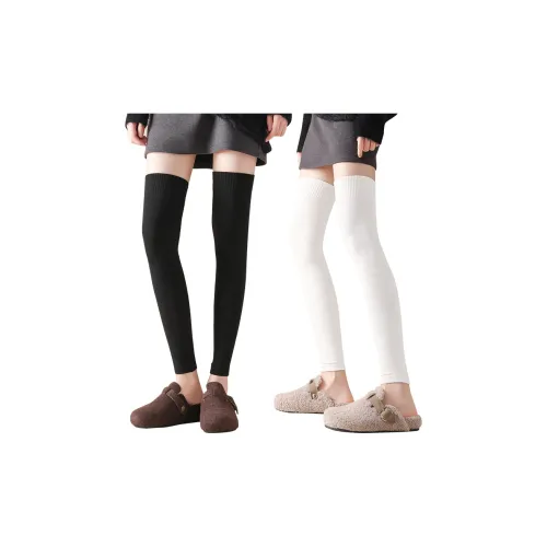 Lan Miao Носки для бедра высокого подъема Женская Сумка для покупок 2 упаковки