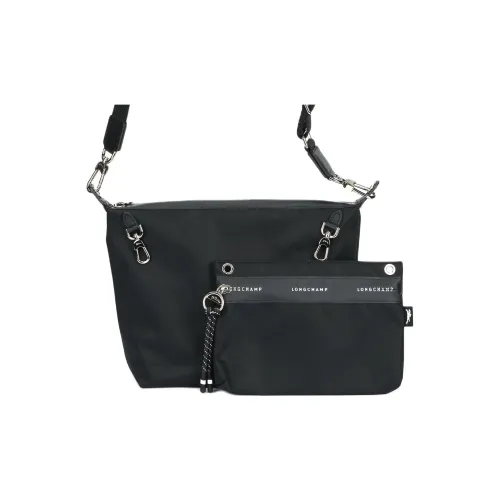 LONGCHAMP Le Pliage Energy Холщовая сумка Комбинированная сумка Сумка через плечо Сумка на плечо Маленькая мужская черная