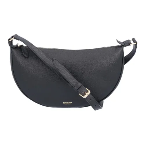 Burberry Кожа Сумка через плечо Сумка на плечо Мужская Черная