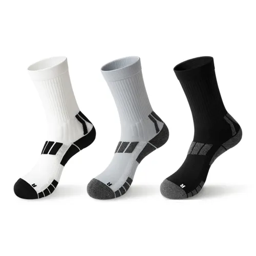 MIANZHUWU Носки Crew Мужские упаковка из 3 пар