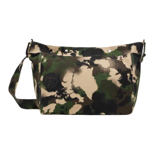 A BATHING APE Хлопок Сумка через плечо Унисекс Зеленый Многоцветный