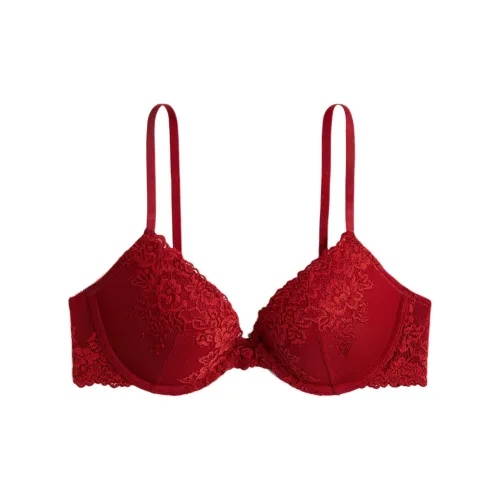 H M Темно-красный Женский Бюстгальтер