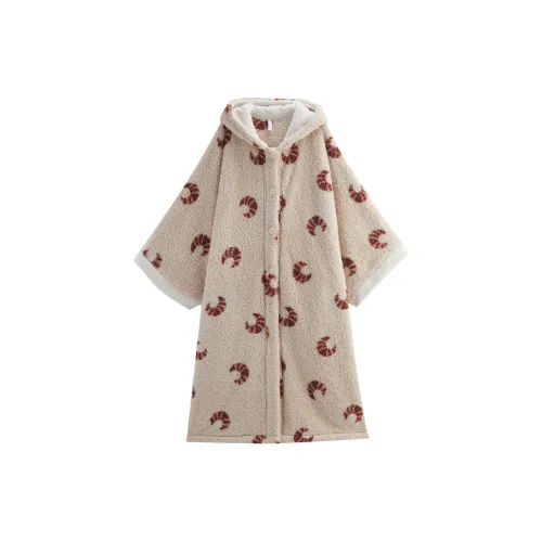 Same Language Хлопальные халаты Женские BREAD