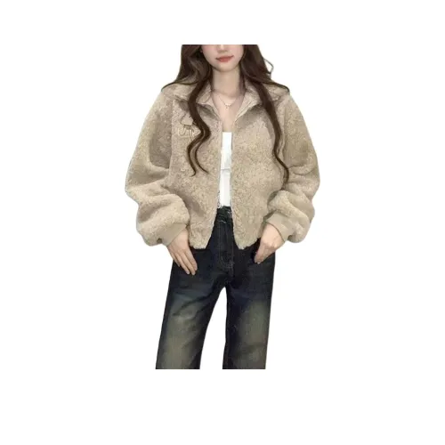 SRCG Хаки Женские Бархатные Куртки