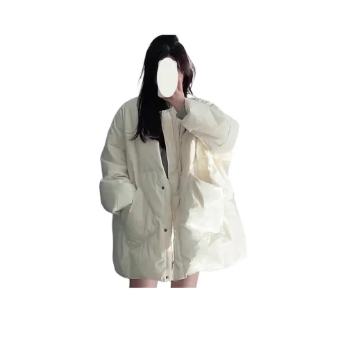 BVODE Экрю Женские пуховики