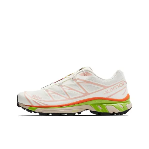 SALOMON XT 6 Амортизаторы Slip-resistant устойчивые к истиранию Низкий топ Повседневная обувь Унисекс Ванильный